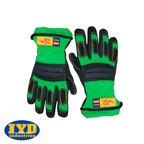 Dragon Fire First Due Extrication Gloves green